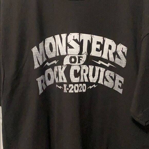 TULTEX MONSTERS OF ROCK CRUISE TEE Graphic XL - Picture 2 of 6